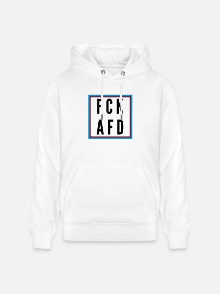 AFD Nein Danke! - Stanley/Stella Unisex Bio-Hoodie CRUISER - Weiß