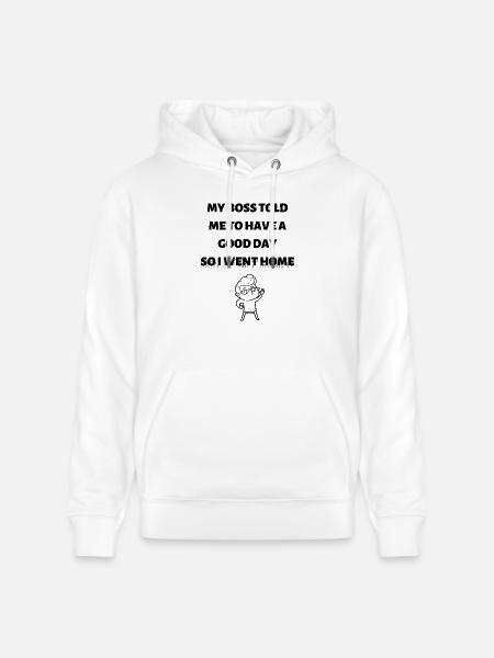Feierabend - Stanley/Stella Unisex Bio-Hoodie CRUISER - Weiß