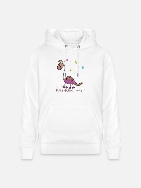 Kindergarten 2023 - Stanley/Stella CRUISER Unisex Organic Hoodie - white