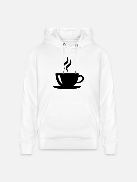 Kaffeetasse - Stanley/Stella Unisex Bio-Hoodie CRUISER  - Weiß