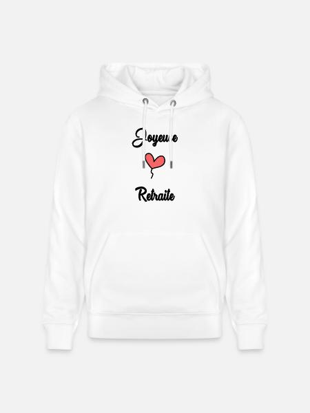 RETIREMENT - Stanley/Stella CRUISER Unisex Organic Hoodie - white