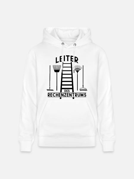 LEITER DES RECHENZENTRUMS - Stanley/Stella Unisex Bio-Hoodie CRUISER - Weiß