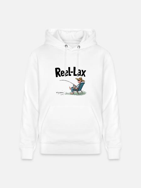 Reel laxiste - Sweat à capuche bio CRUISER Stanley/Stella Unisexe - blanc