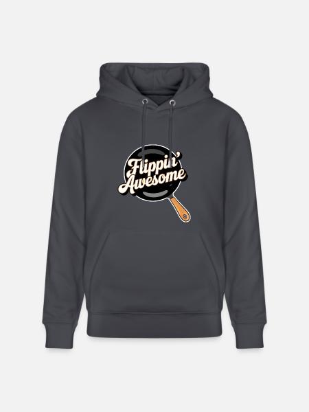 Flippin Awesome - Stanley/Stella CRUISER Unisex Organic Hoodie - indigo blue