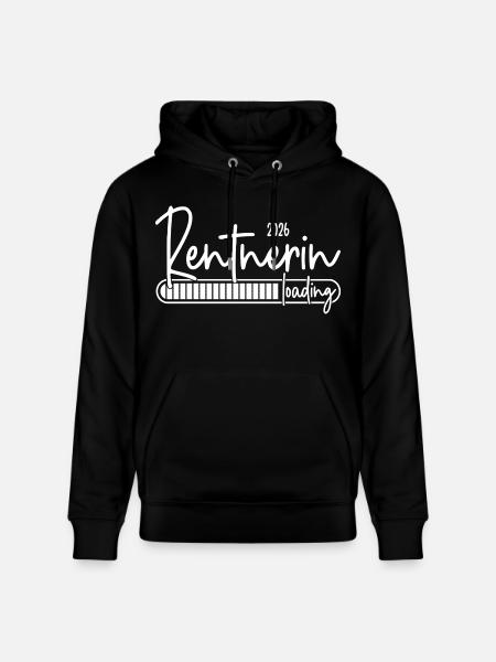 Rentnerin 2026 Loading - Stanley/Stella Unisex Bio-Hoodie CRUISER - Schwarz