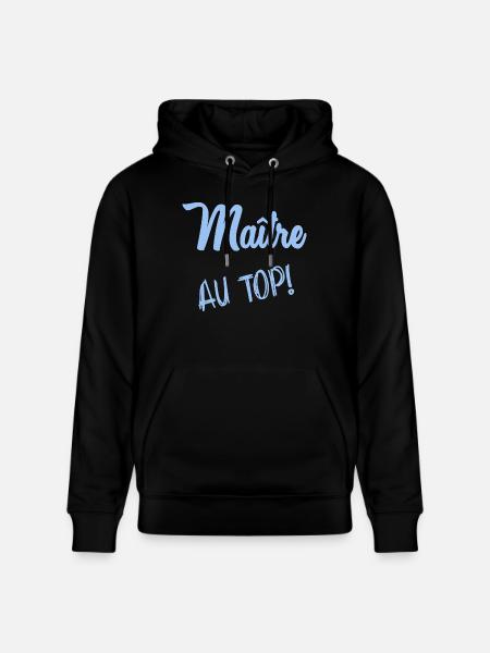 MASTER. MASTER - Stanley/Stella CRUISER Unisex Organic Hoodie - black