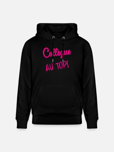 RETIREMENT. RETIREMENT. RETIRED. RETIREMENT - Stanley/Stella CRUISER Unisex Organic Hoodie - black