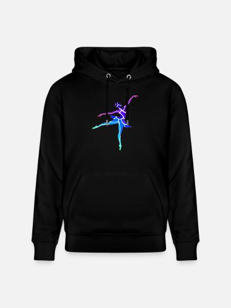 Danseur - Sweat à capuche bio CRUISER Stanley/Stella Unisexe - noir