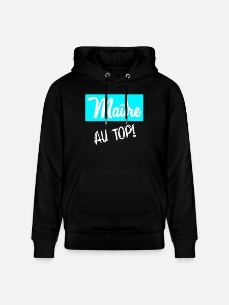 MASTER. MASTER - Stanley/Stella CRUISER Unisex Organic Hoodie - black