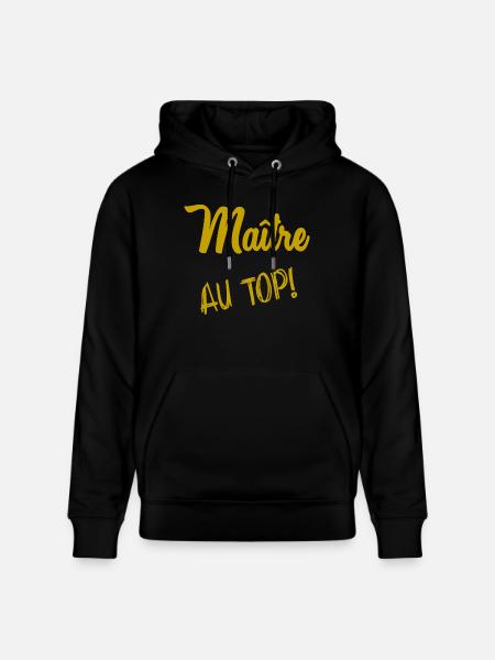 MASTER. MASTER - Stanley/Stella CRUISER Unisex Organic Hoodie - black