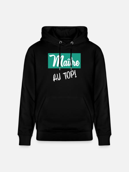 MASTER. MASTER - Stanley/Stella CRUISER Unisex Organic Hoodie - black
