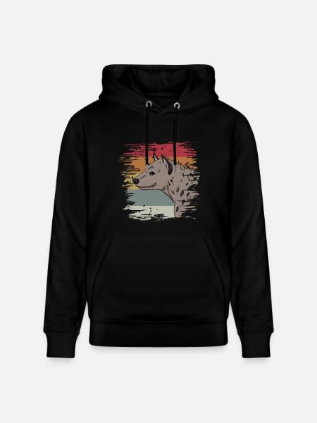 Hyäne - Stanley/Stella Unisex Bio-Hoodie CRUISER  - Schwarz