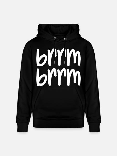 brrm brrm - Stanley/Stella CRUISER Unisex Organic Hoodie - black