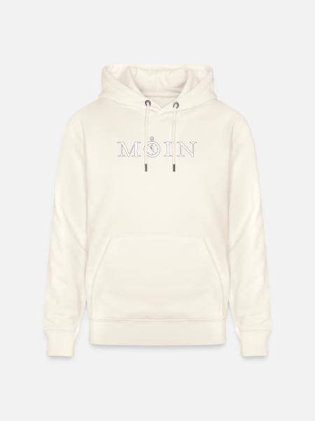 Moin - Stanley/Stella Unisex Bio-Hoodie CRUISER - Naturweiß