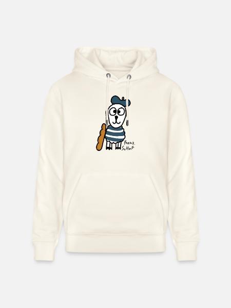 Französisch ScHoF - Stanley/Stella Unisex Bio-Hoodie CRUISER - Naturweiß