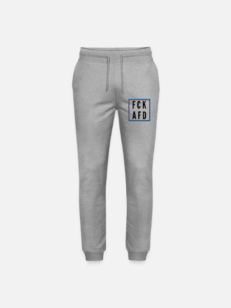 AFD Nein Danke! - Stanley/Stella Unisex Bio Jogginghose Mover - Grau meliert