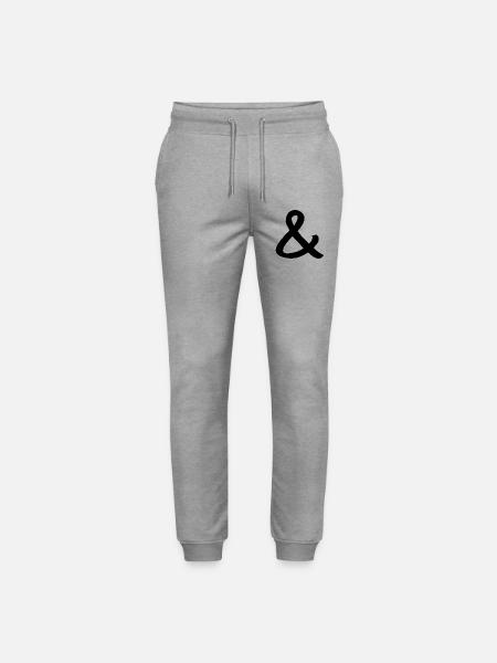 esperluette - Pantalon de jogging bio MOVER Stanley/Stella unisexe - gris chiné