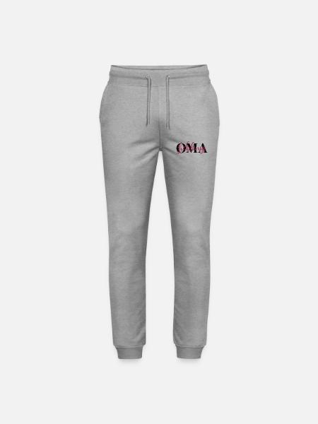 Lieblingsoma Oma - Stanley/Stella Unisex Bio Jogginghose Mover - Grau meliert