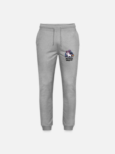Wickedly Magical - Stanley/Stella Mover Unisex Organic Jogging Trousers - heather grey
