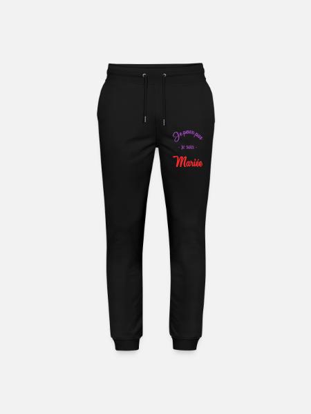MARIEE. FUTURE MARIEE - Pantalon de jogging bio MOVER Stanley/Stella unisexe - noir