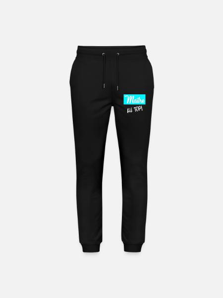 MASTER. MASTER - Stanley/Stella Mover Unisex Organic Jogging Trousers - black