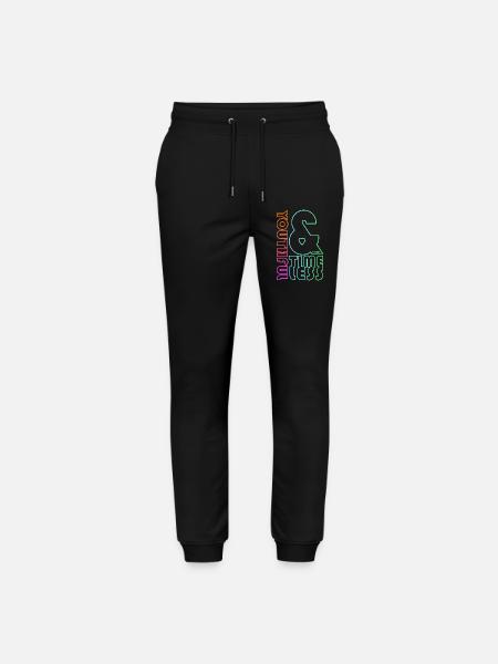 Youthful & Timeless - Stanley/Stella Mover Unisex Organic Jogging Trousers - black