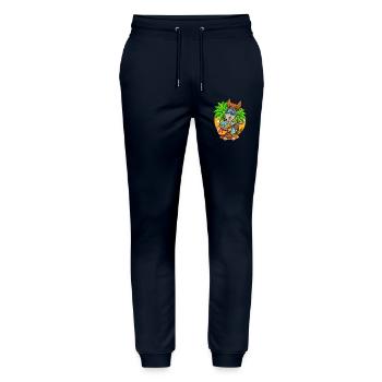 Lustige Esel Cartoon Sommer Strand Sonnenbrille - Stanley/Stella Unisex Bio Jogginghose Mover  - Navy - Vorne - Marisol (170cm) & Nik (191cm)