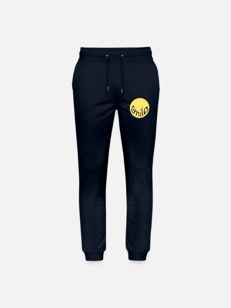 Sonniges Lächeln Kreis - Stanley/Stella Unisex Bio Jogginghose Mover - Navy