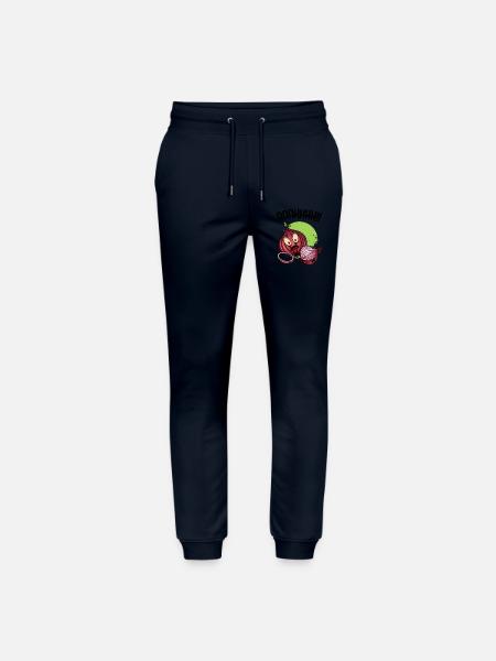 Onion chaos neon illustration - Stanley/Stella Mover Unisex Organic Jogging Trousers - navy