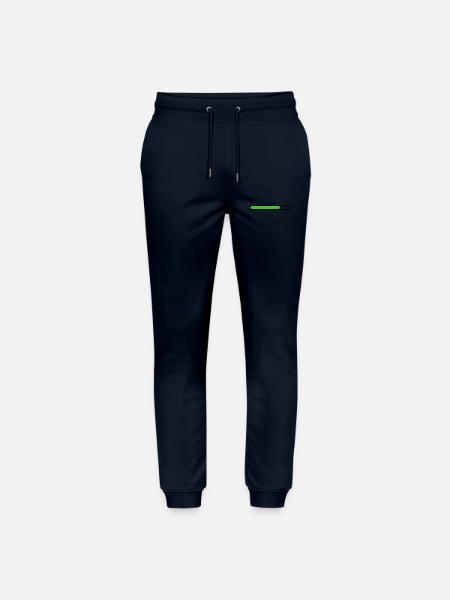 Loading bar Black Green - Stanley/Stella Mover Unisex Organic Jogging Trousers - navy