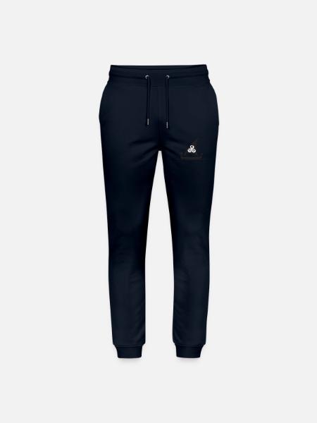 Viking Ship Triskel Sail - Stanley/Stella Mover Unisex Organic Jogging Trousers - navy