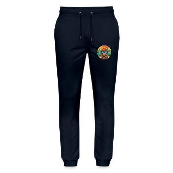 Bison Lustige Cartoon Sommer Strand Sonnenbrille Cool - Stanley/Stella Unisex Bio Jogginghose Mover  - Navy - Vorne - Marisol (170cm) & Nik (191cm)