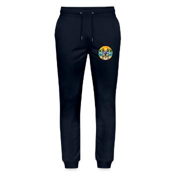 Berger De Beauce Hunderasse Cartoon Sonnenbrille Strand - Stanley/Stella Unisex Bio Jogginghose Mover  - Navy - Vorne - Marisol (170cm) & Nik (191cm)