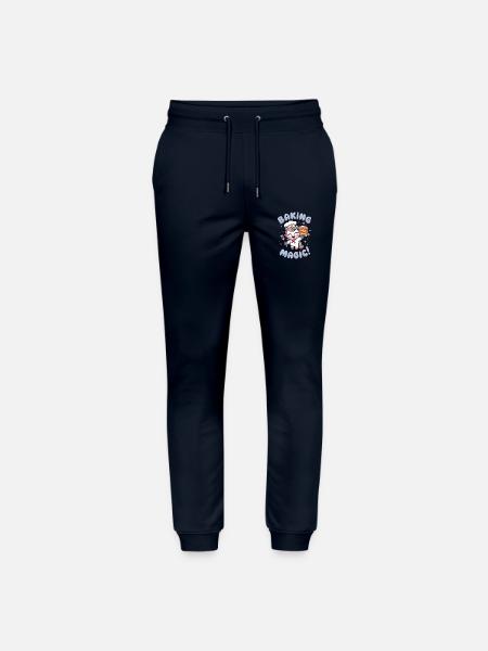 Baking Magic! - Stanley/Stella Mover Unisex Organic Jogging Trousers - navy