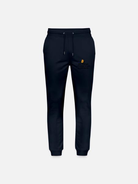 Be the change - Stanley/Stella Unisex Bio Jogginghose Mover  - Navy