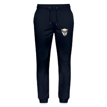 Córdoba Kampfhund Rasse Cartoon Kawaii Illustra - Stanley/Stella Unisex Bio Jogginghose Mover  - Navy - Vorne - Marisol (170cm) & Nik (191cm)