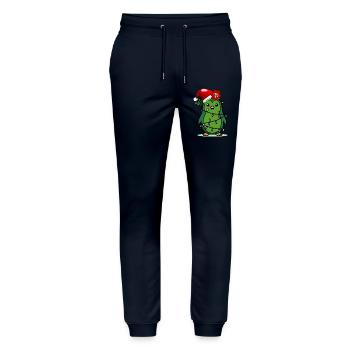 Christmas Kids Pinguin - Stanley/Stella Unisex Bio Jogginghose Mover  - Navy - Vorne - Marisol (170cm) & Nik (191cm)