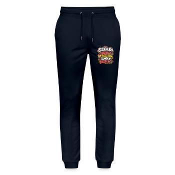 Erzieherin – Tanzen Puzzeln Singen Basteln - Stanley/Stella Unisex Bio Jogginghose Mover  - Navy - Vorne - Marisol (170cm) & Nik (191cm)