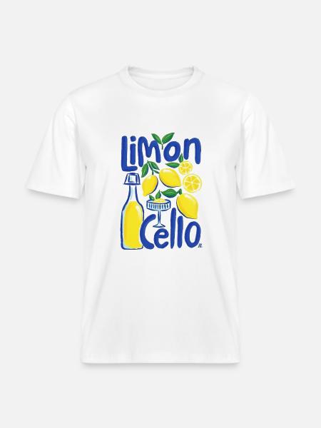 Design cool - T-shirt unisexe RELAXED FIT en coton bio - blanc