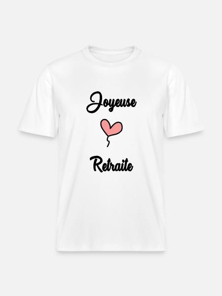 RETIREMENT. RETIREMENT. RETIRED - RELAXED FIT Unisex Organic T-Shirt - white