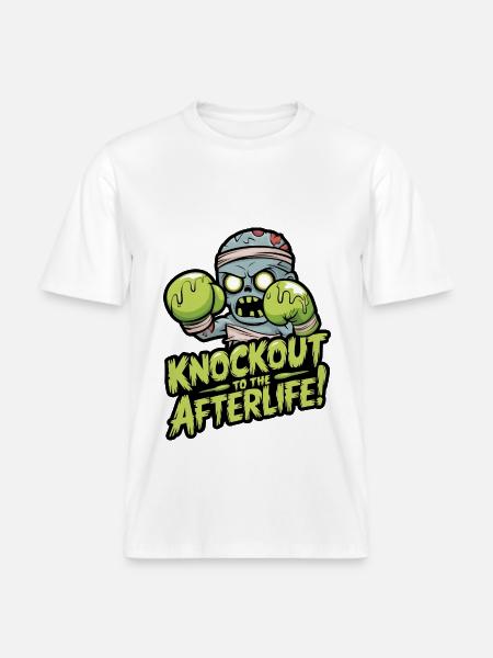 KO à la - T-shirt unisexe RELAXED FIT en coton bio - blanc