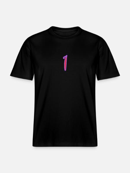 1 -  RELAXED FIT Unisex Organic T-Shirt - black