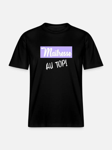 mistress -  RELAXED FIT Unisex Organic T-Shirt - black