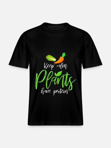 Vegan -  RELAXED FIT Unisex Organic T-Shirt - black