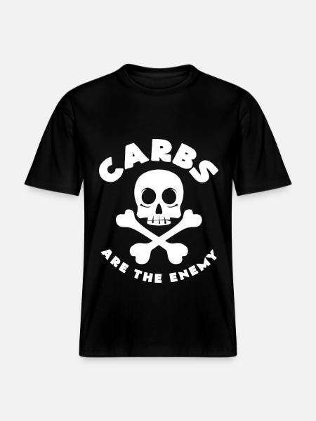 céto - T-shirt unisexe RELAXED FIT en coton bio - noir