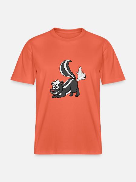 moufette -  T-shirt unisexe RELAXED FIT en coton bio - rouge clair