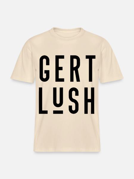 Bristol Dialect Gert Lush - RELAXED FIT Unisex Organic T-Shirt - soft Ecru