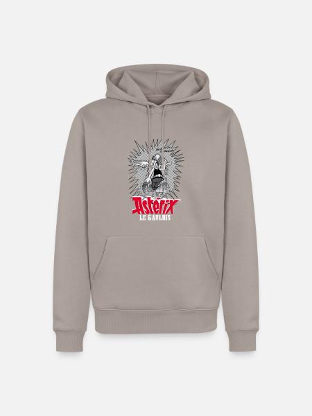 Asterix & Obelix - Asteriy Dynamics - Men’s Premium Organic Hoodie - taupe