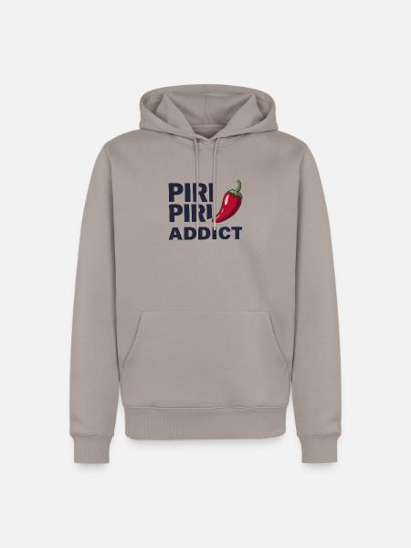 Piri Piri Addict - Männer Premium Bio Hoodie - Taupe