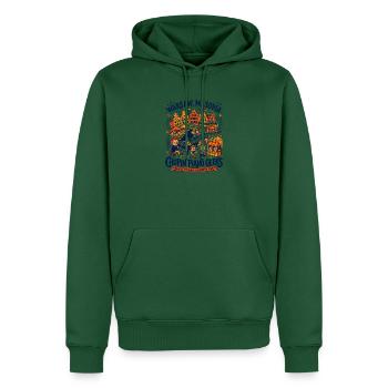 Warsaw Masovia Chopin Piano Geeks Oct - Männer Premium Bio Hoodie - Flaschengrün - Vorne - Nico (187cm)